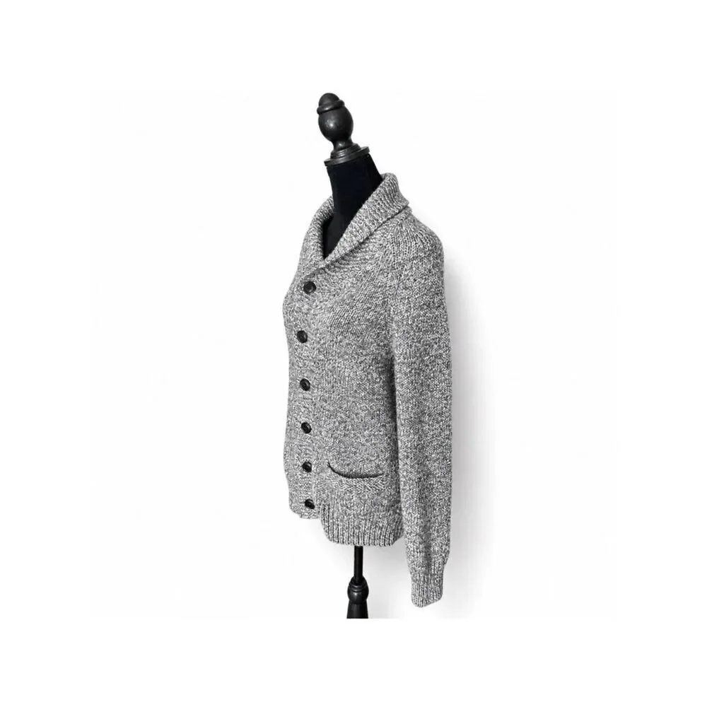 J. Crew | Donegal Wool Alpaca Shawl Cardigan Button Down Grandpa Sweater Size S